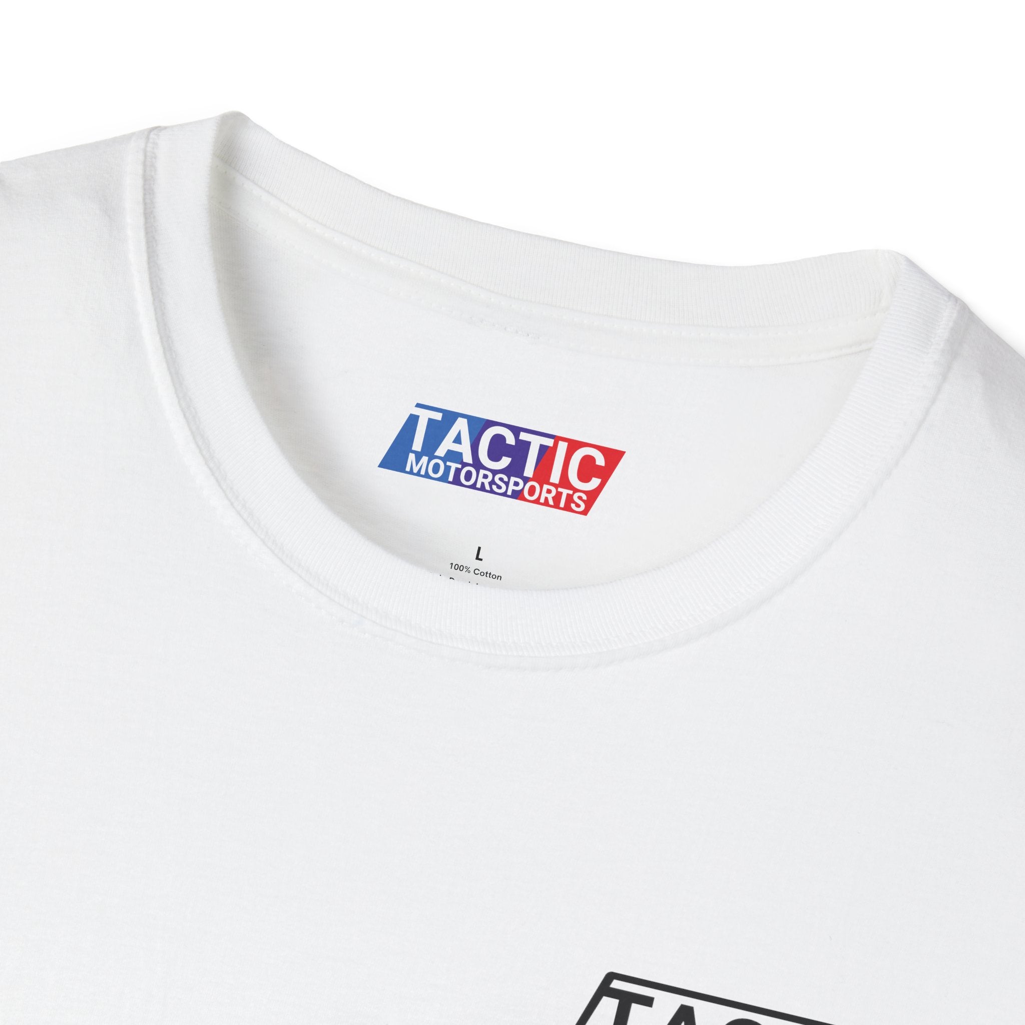 Tactic Motorsports Racing Team White Softstyle T-Shirt