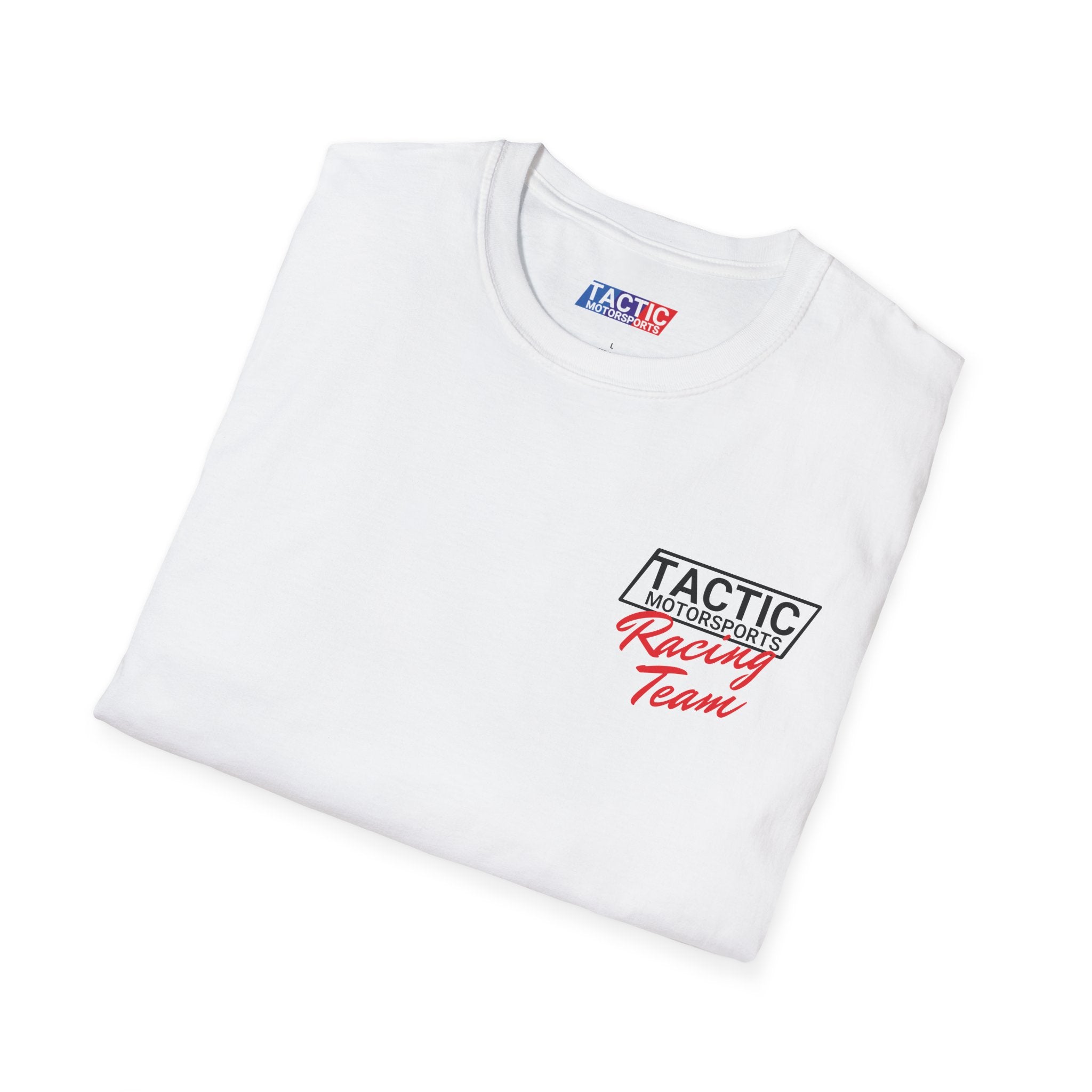 Tactic Motorsports Racing Team White Softstyle T-Shirt
