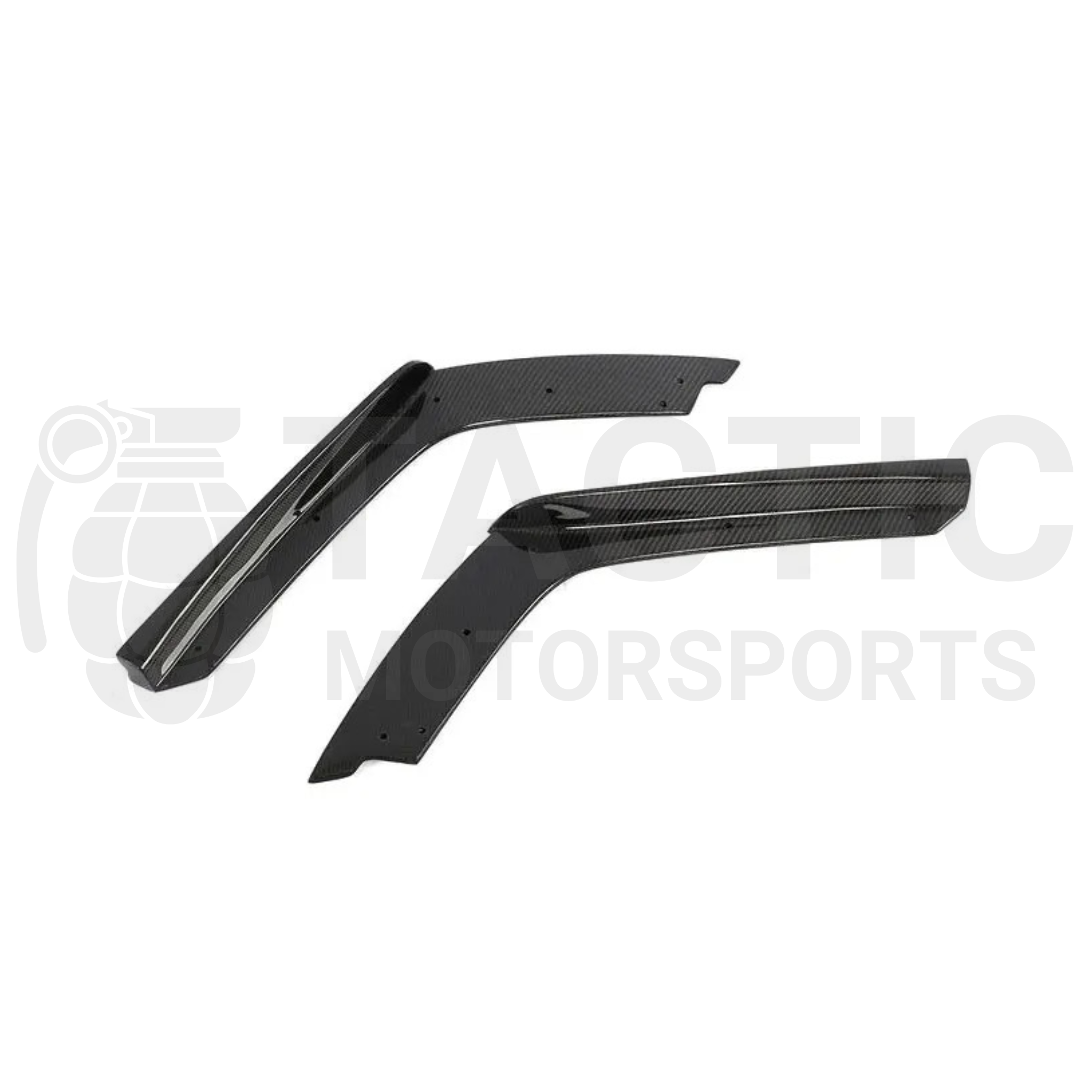 Real Carbon Fiber Rear Bumper Lip Extensions - F8X M3 & M4